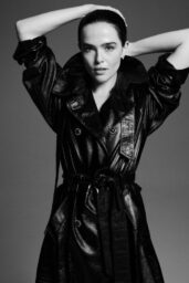 Zoey Deutch’s Timeless Elegance: Chanel’s Iconic Trench & Couture Glamour for ELLE France