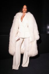 Ciara in White Sergio Hudson Power Suit at CFDA Fashion Awards 2025