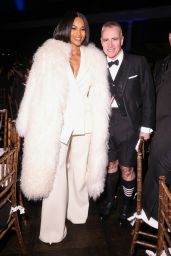 Ciara in White Sergio Hudson Power Suit at CFDA Fashion Awards 2025