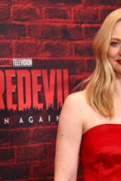 Deborah Ann Woll at Daredevil: Born Again Premiere NYC 2025