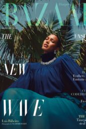 Lais Ribeiro in Blue Couture for Harper’s Bazaar Arabia February 2026