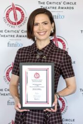 Hayley Atwell in Plaid Midi Dress at London Theatre Awards March 2026