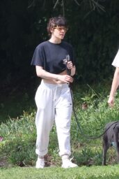 Kristen Stewart Walking Dog in Los Feliz March 2026 - photo 6 of 6